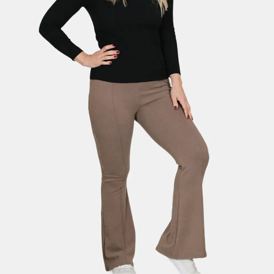 Pantalon Flare  Dralon jaspe  5