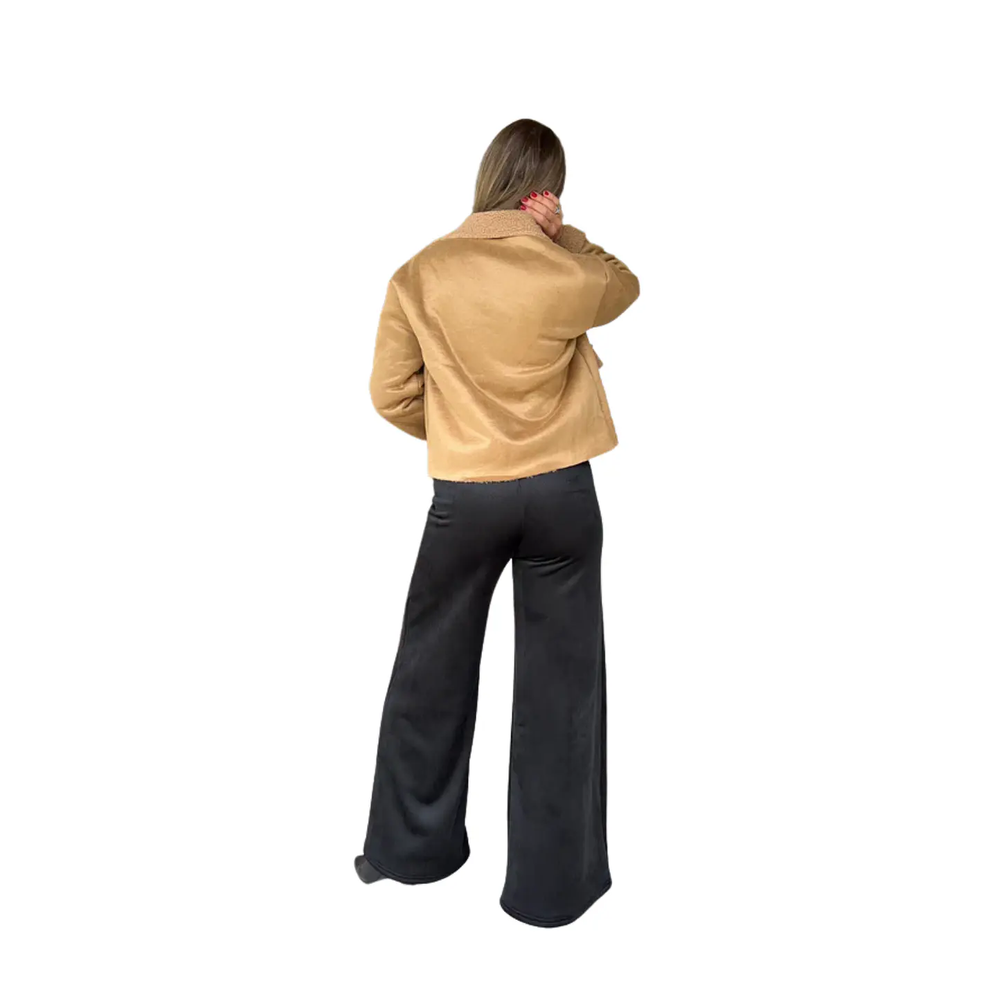 Pantalón Palazzo estilo vintage cotele 10