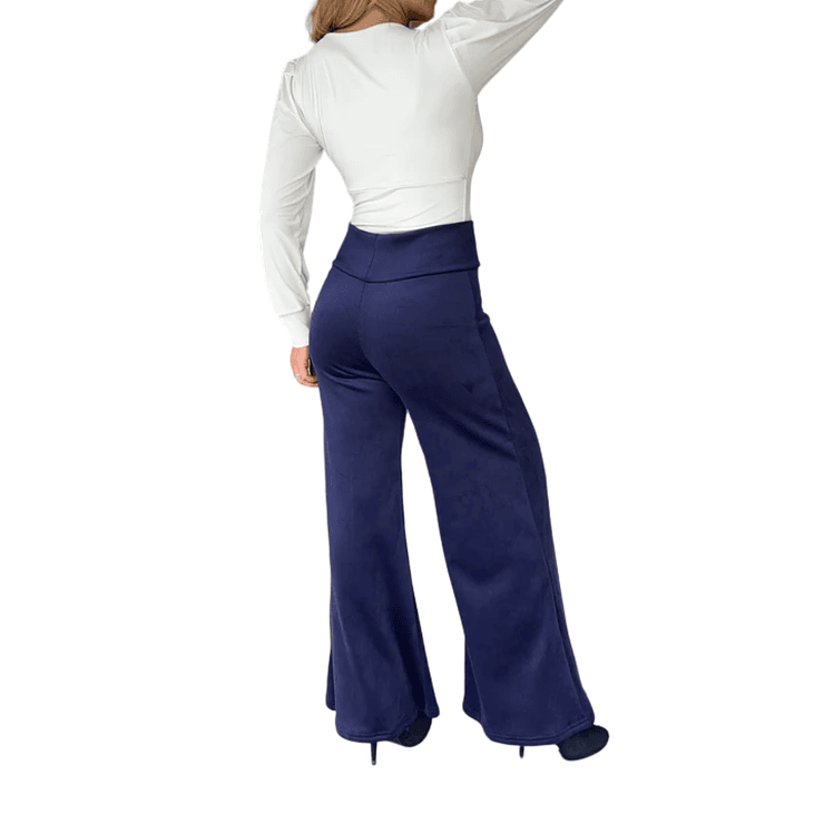 Pantalón Palazzo estilo vintage cotele 18