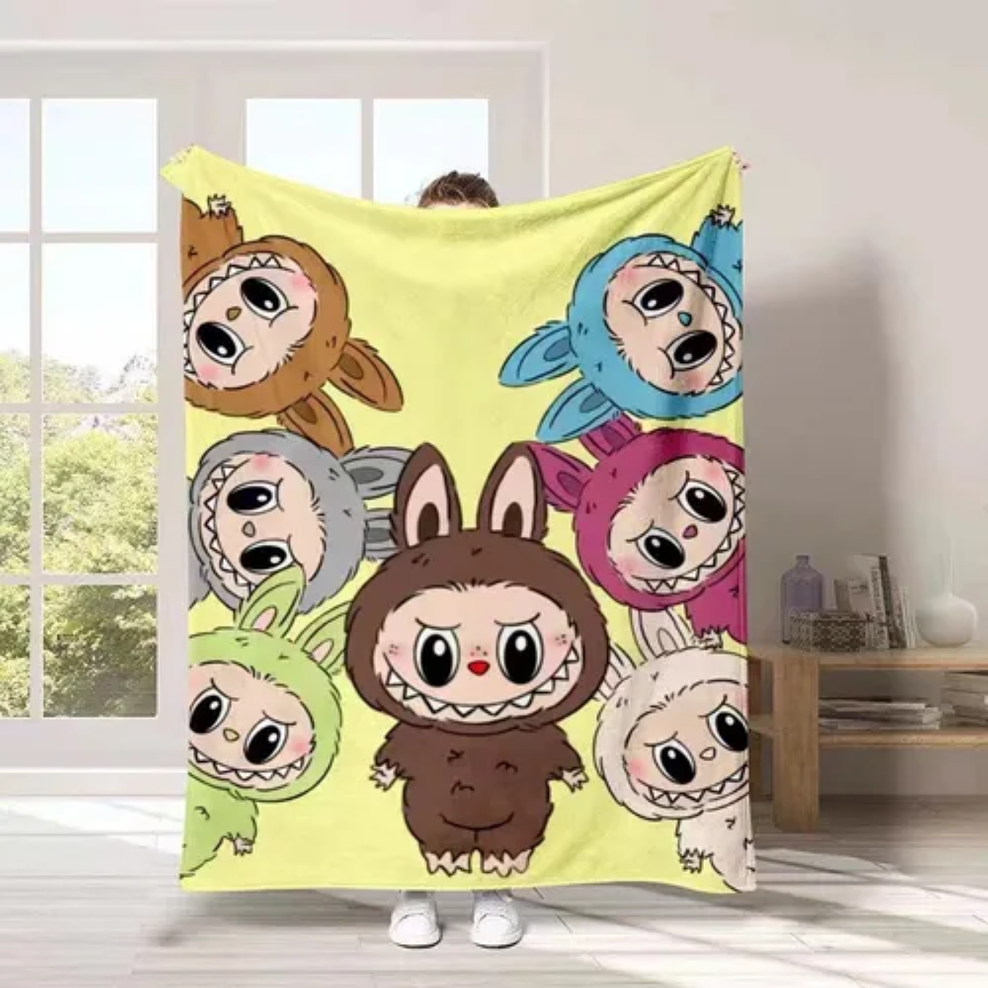 Toalla Playa Infantil 70x140 cm Labubu  1