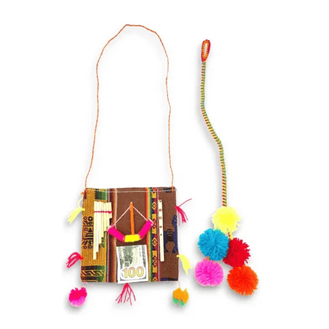 Morral Bolso + Pon Pon Nortino Fiestas Patrias