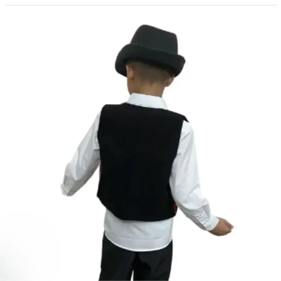 Bolero - Gilet - Trajes Tipicos  - Negro  3