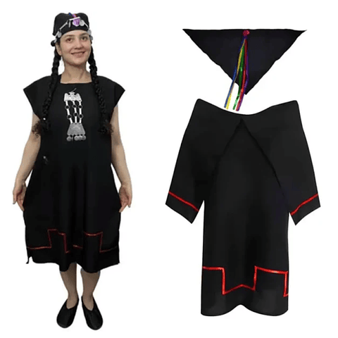 Traje Simple Mapuche Niña 