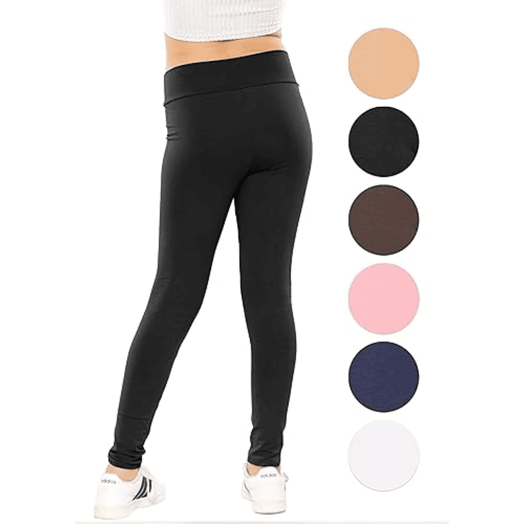 Pack 2 Calza Algodon Negro Infantil  3