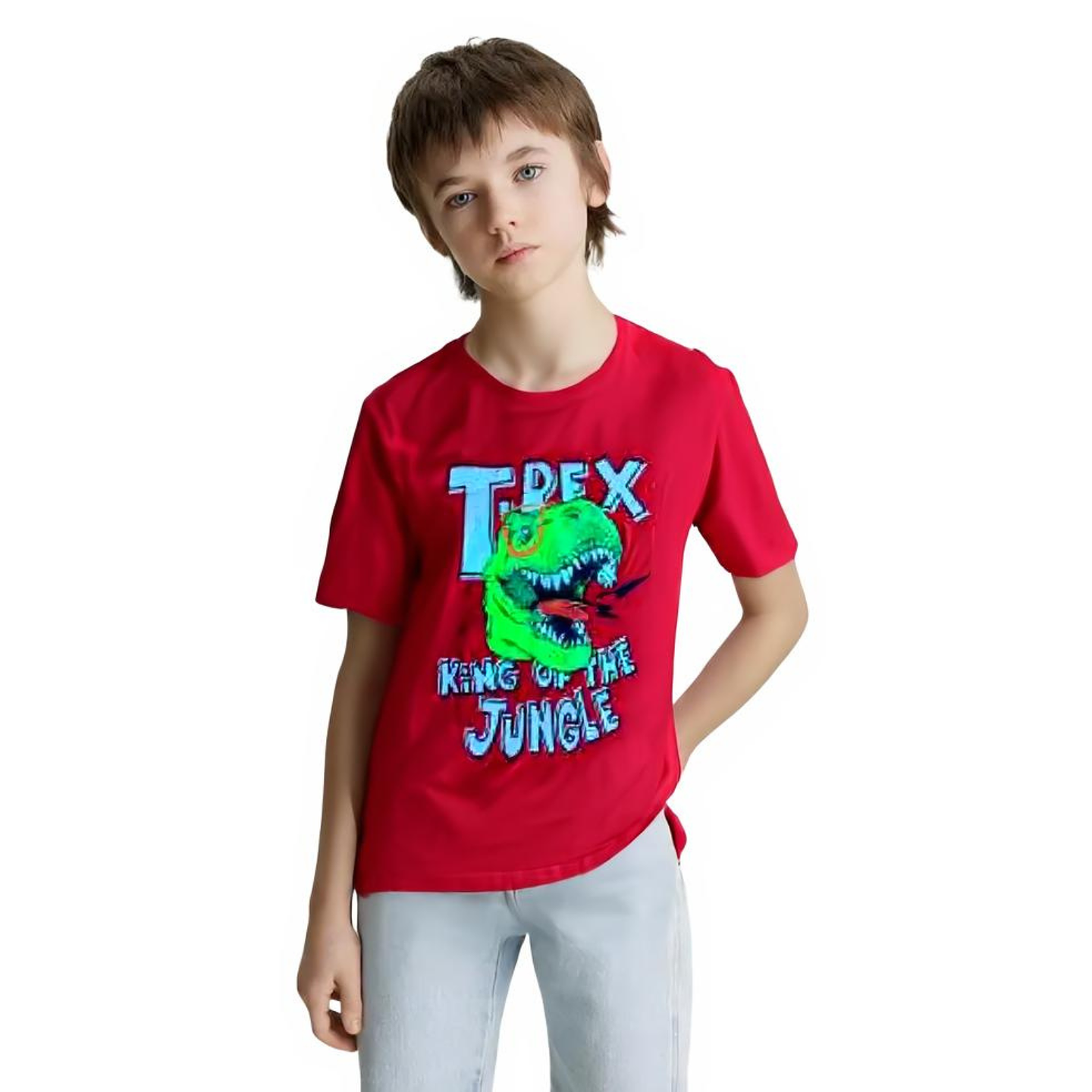 Polera Dino Rex Niño  2