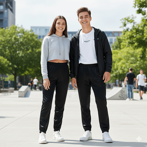  Pantalón Buzo Juvenil Unisex Azul Marino