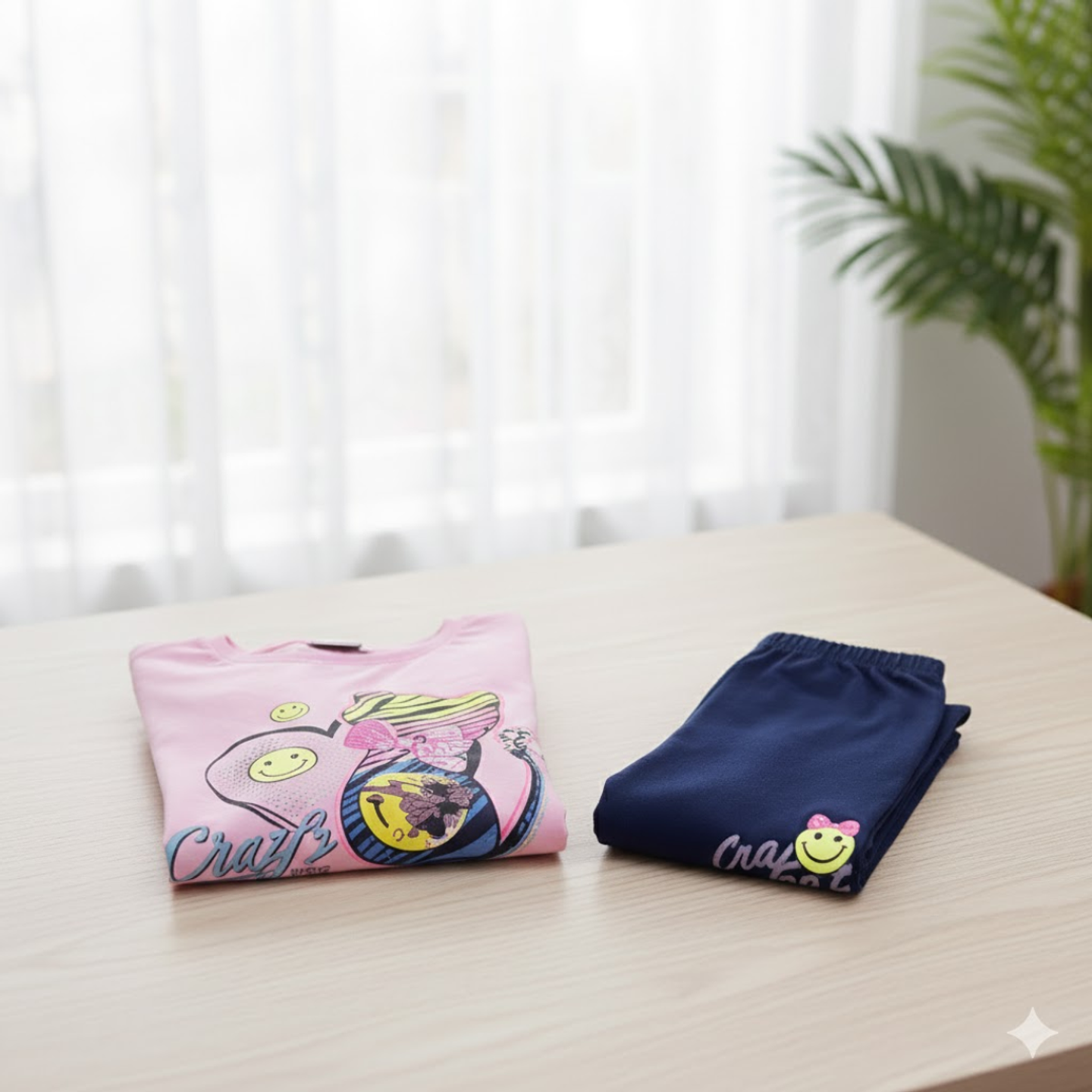 Conjunto Polera y Calza Gatitos  7