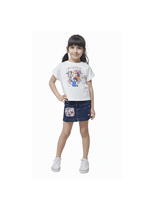 Short-Falda Jeans “K-Pop Huntrix” 🌈