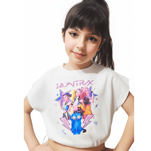 Polera Infantil “Huntrix Star Squad” 1
