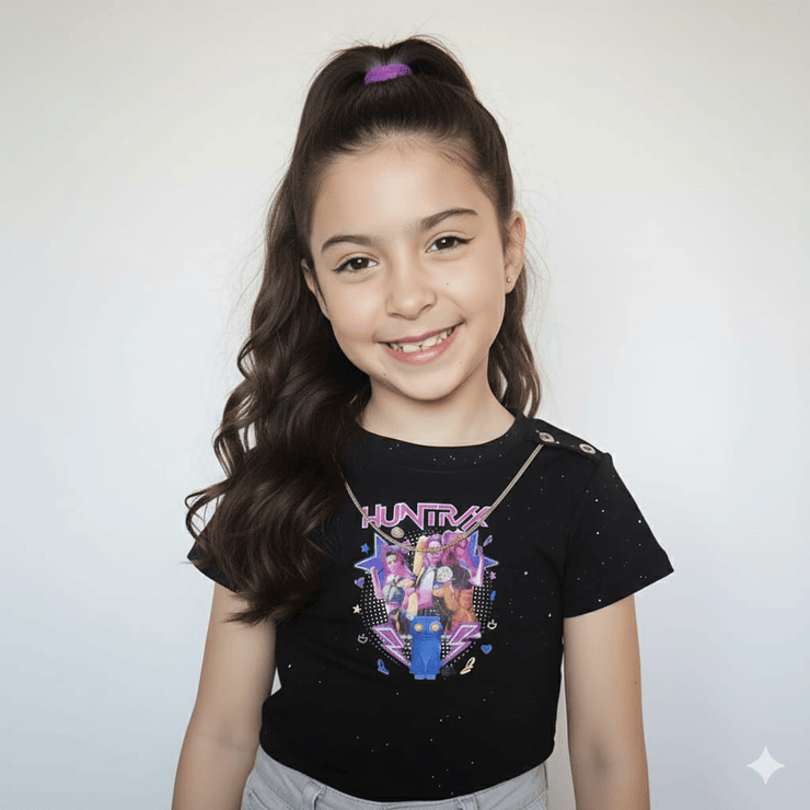 Polera Infantil K-Pop Huntrix Star Power ✨ 4