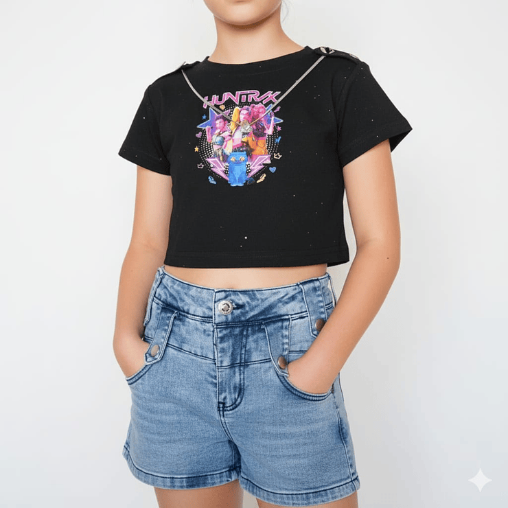 Polera Infantil K-Pop Huntrix Star Power ✨ 5