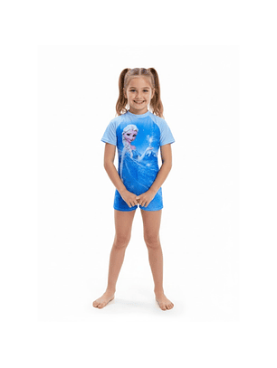 Traje de Baño Enterito Frozen Elsa and Anna