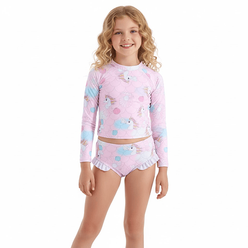 Traje de Baño 2 piezas Unicornio Magico | UPF50+ 2