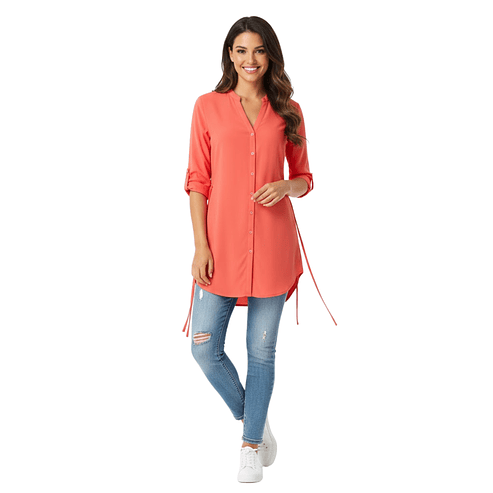 Bluson Manga 3/4 indiana Rayon 15