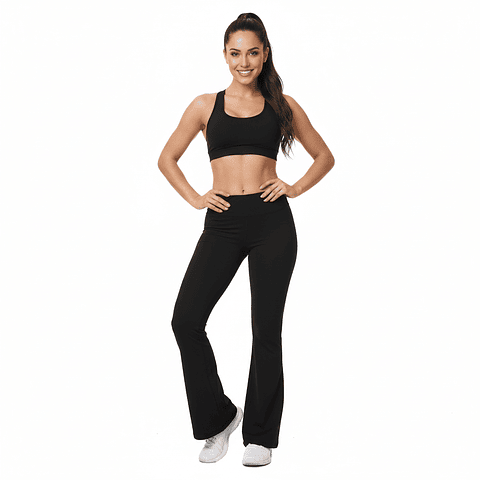 Calza Flare Pants Algodon