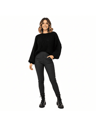 Pantalón Ignacia Slim Fit Forrado en Micropolar