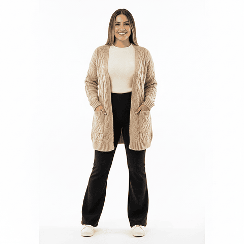 Calza Cotele Flare Forrada en Micropolar