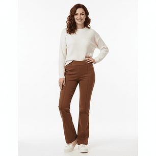 Pantalon Flare  Dralon jaspe 