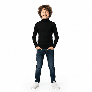  Beatle Manga Larga Infantil