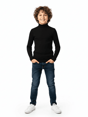  Beatle Manga Larga Infantil