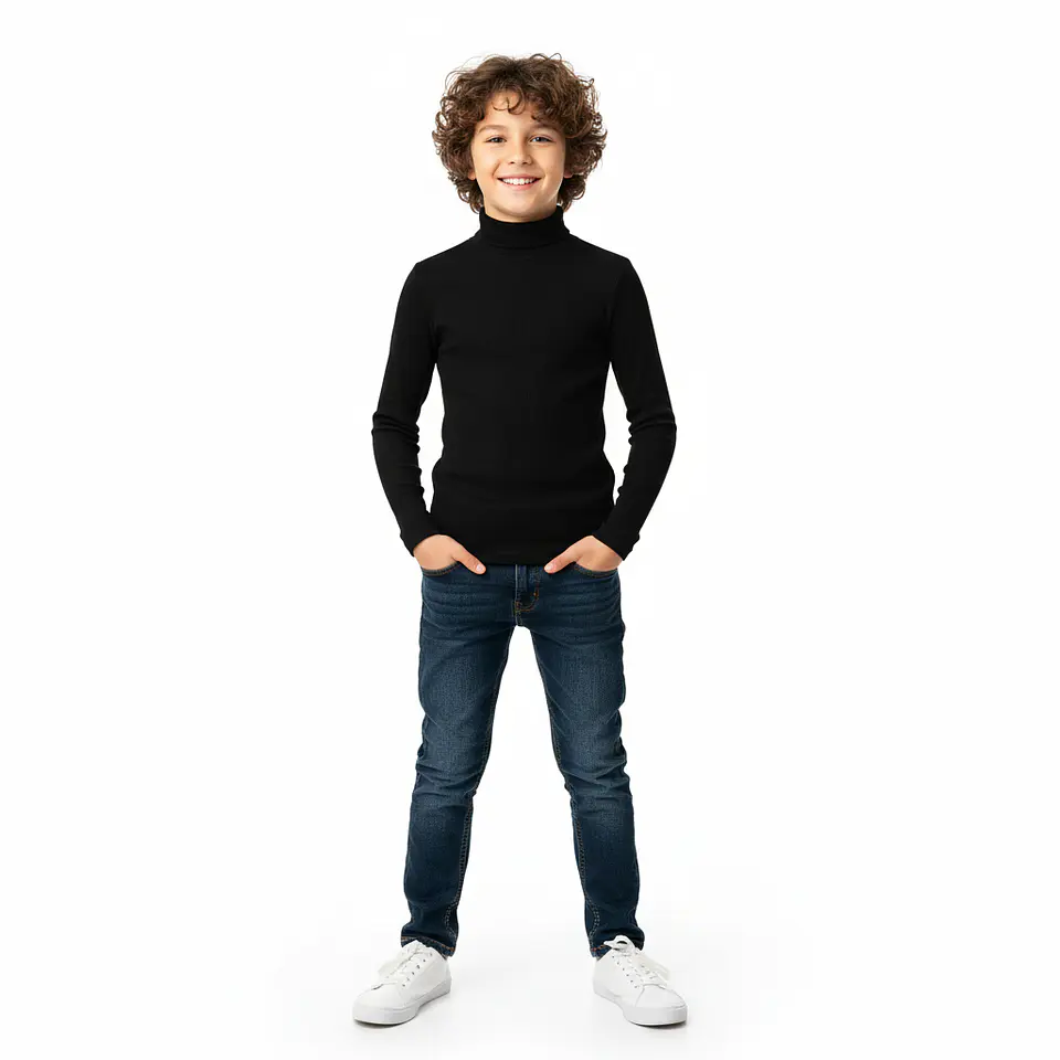  Beatle Manga Larga Infantil 1