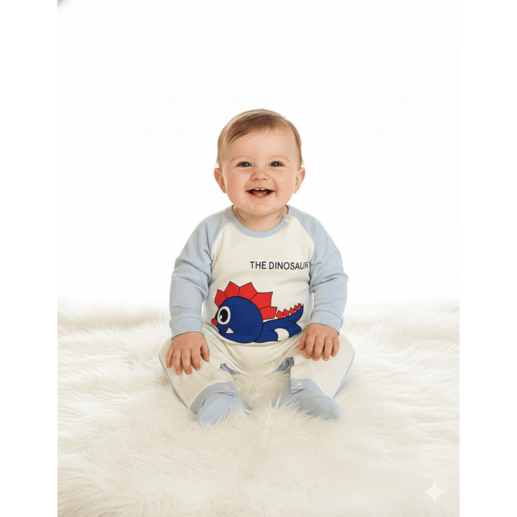 Pijama Enterito Bebé Algodón Suave – Modelos Animales & Rayas 4