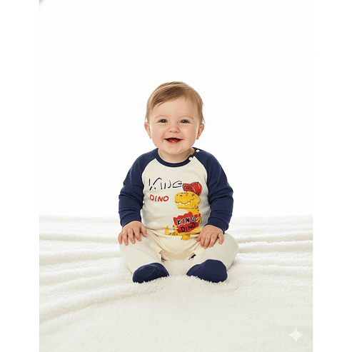 Pijama Enterito Bebé Algodón Suave – Modelos Animales & Rayas 6