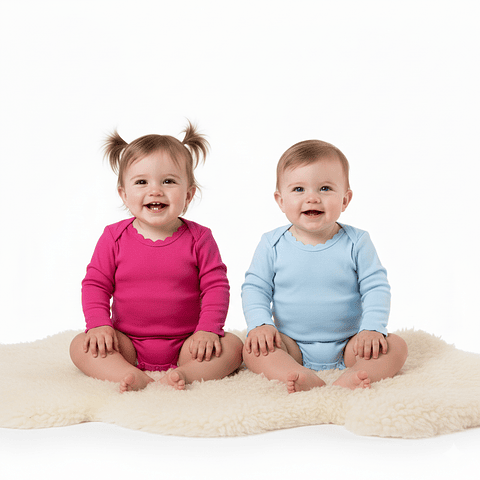 Pack 2 Body  Algodón Colores Surtidos 