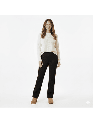 Calza Recta Forrada Polar 