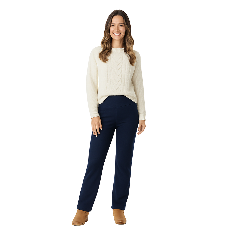 Calza Recta Forrada Polar  5