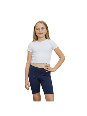 Calzas Bikers para Niña - Cómodas y Versátiles