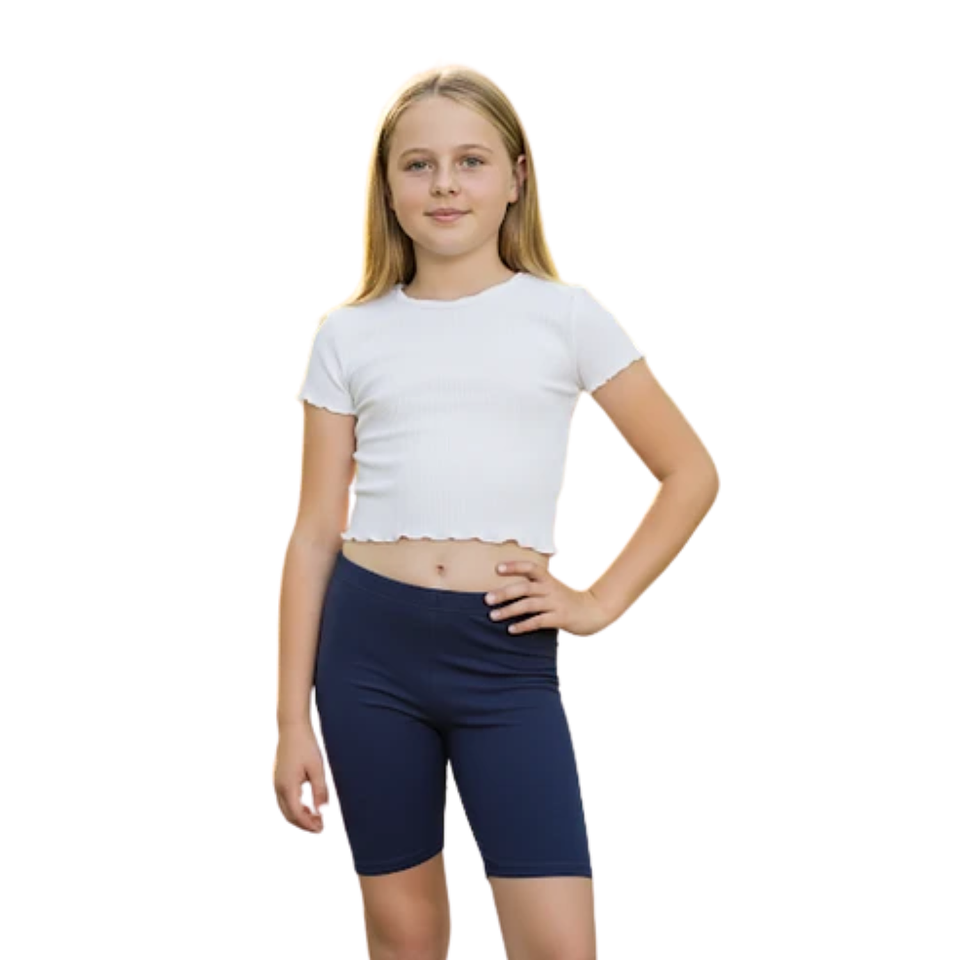 Calzas Bikers para Niña - Cómodas y Versátiles 1