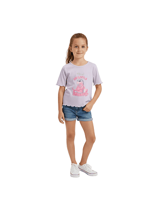 Polera Infantil Soda Pop Algodón Premium