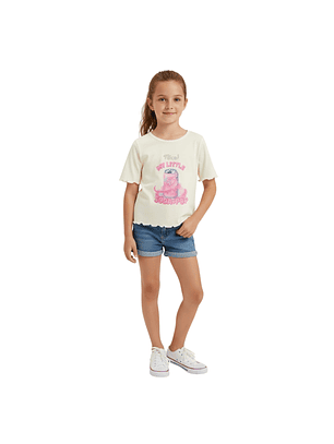 Polera Infantil Soda Pop Algodón Premium