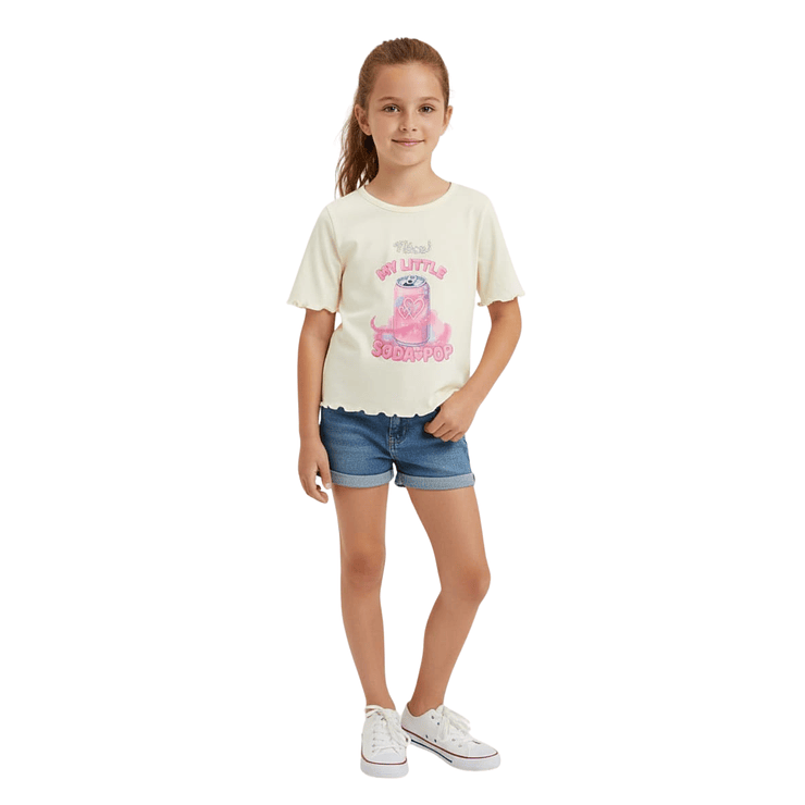 Polera Infantil Soda Pop Algodón Premium 3