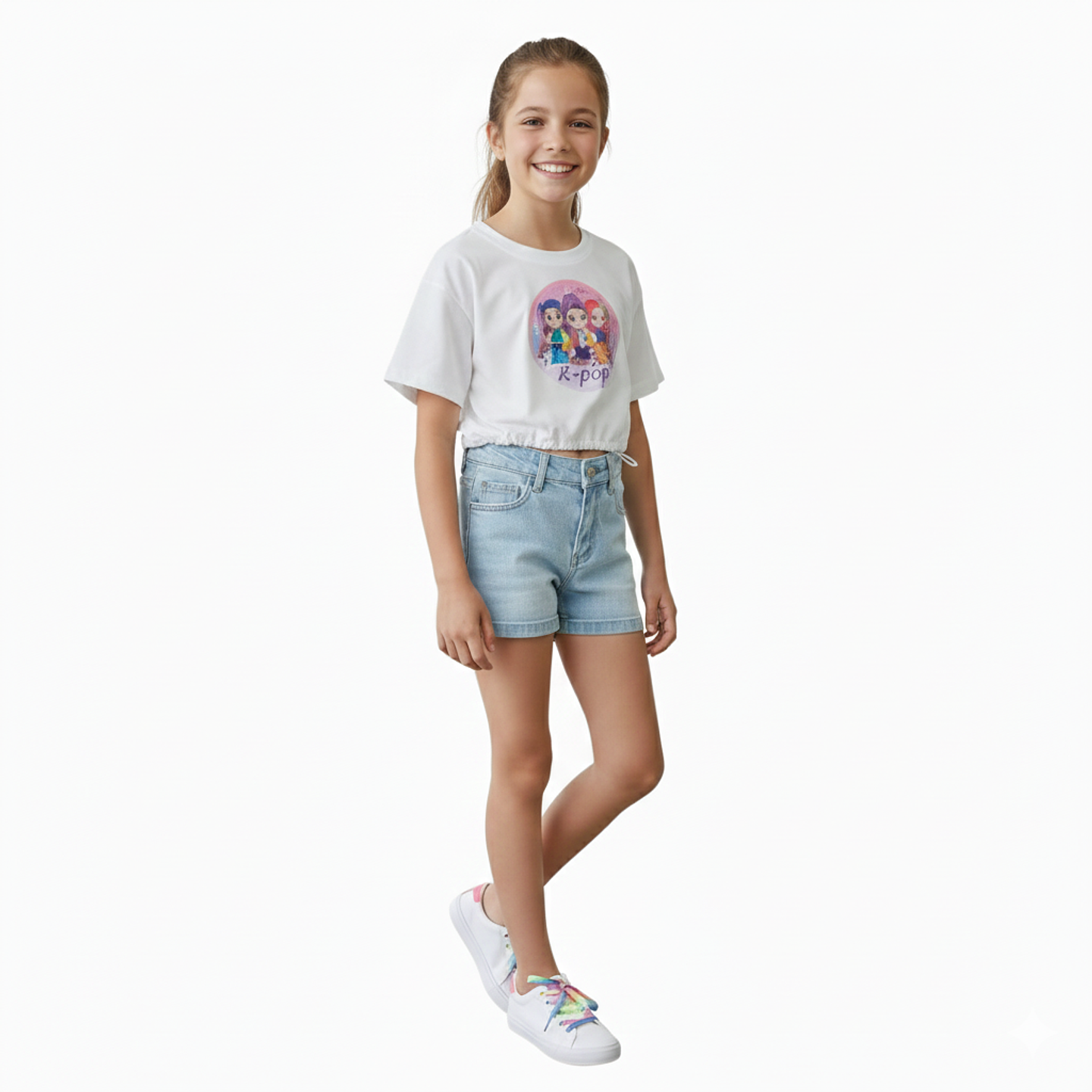 Crop Top Huntrix Gold 1