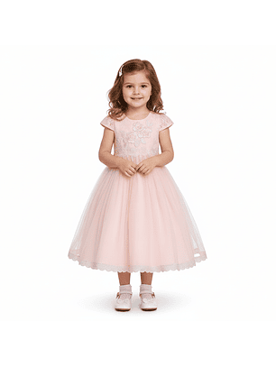 Vestido de Bautizo y Ceremonia para Niñas