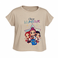 Polera Infantil Huntrix Star Manga Volante - Miniatura 6