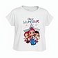 Polera Infantil Huntrix Star Manga Volante - Miniatura 7