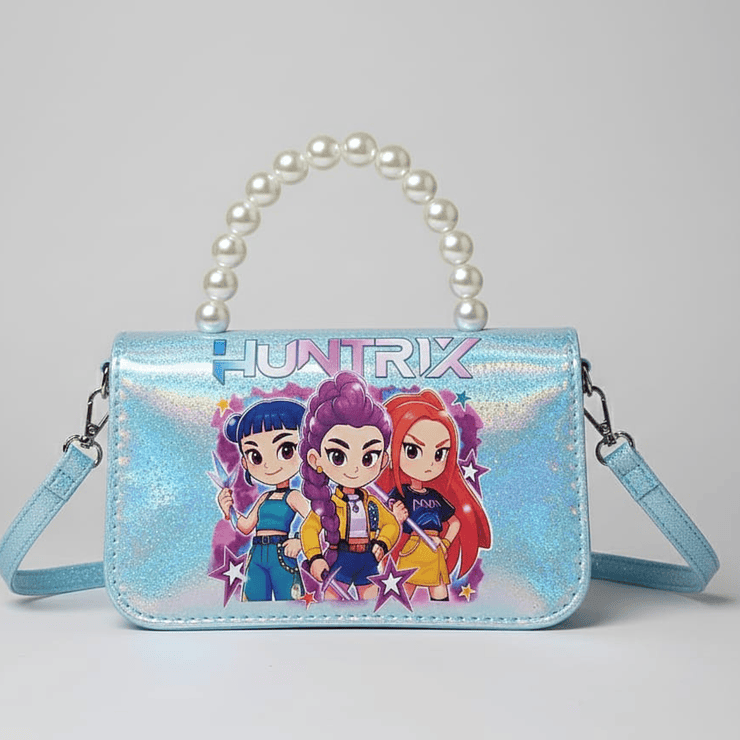 Cartera Infantil Huntrix con Asa de Perlas  8