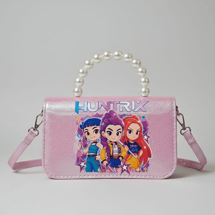 Cartera Infantil Huntrix con Asa de Perlas  9