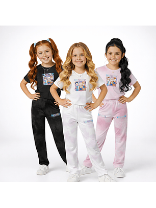 Conjunto Infantil Huntrix Tie Dye