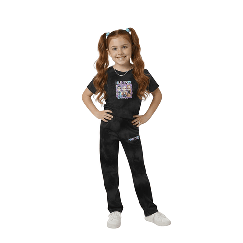 Conjunto Infantil Huntrix Tie Dye 2