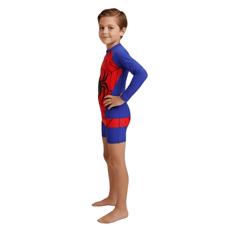 Traje de Baño Spiderman Enterito | UV 50+ 2