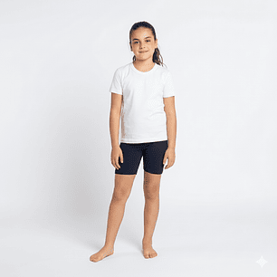 Pack 3 Escolar Calza Corta Algodón Niñas