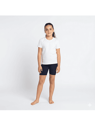 Pack Escolar Calza Corta Algodón Niñas (3 Unidades) – Colores Básicos