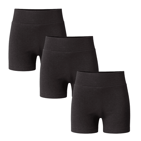 Pack Escolar Calza Corta Algodón Niñas (3 Unidades) – Colores Básicos 5