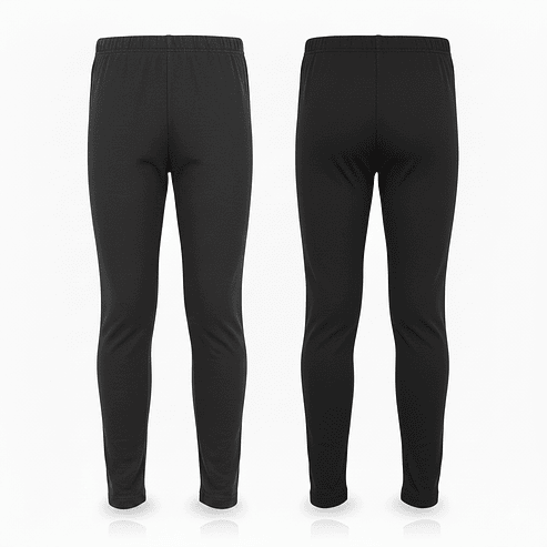 Pack Escolar 2 Calzas Largas de Algodón para Niñas 5