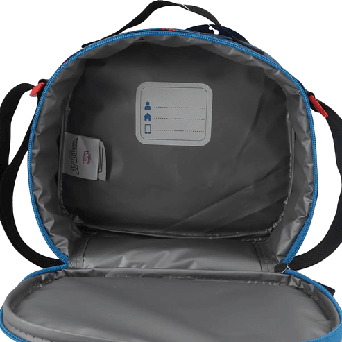 Mochilas Escolar Con Ruedas Spiderman Lonchera Estuche 2