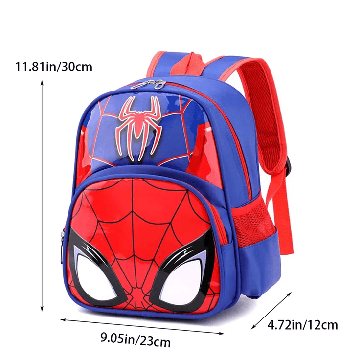 🕷️ Mochila Escolar Spider-Man 3D para Niños – Jardín Infantil (Envío Gratis) 4